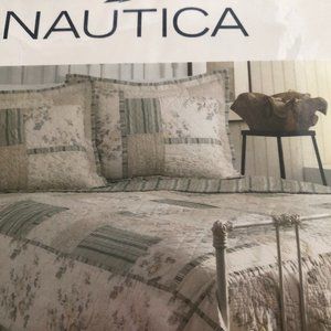 Brand New NAUTICA QUILT QUEEN SET